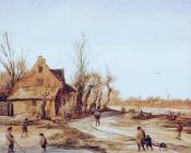 艾萨亚斯 凡 德 维尔德 : Winter Landscape